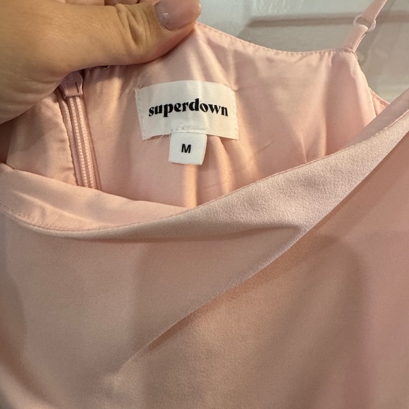 Superdown Pink Ruched Maxi Dress - Picture 4 of 4